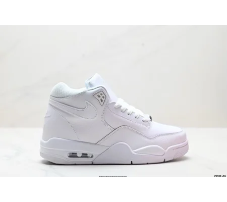 Size 13 - Nike Flight Legacy White on White