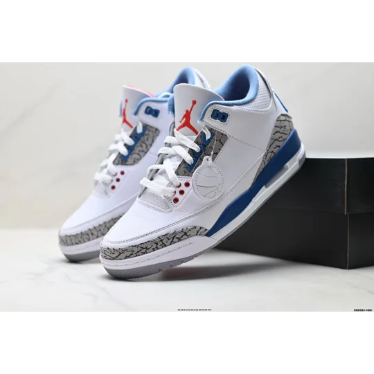 Size 13 - Air Jordan 3 Retro OG 2024 White/Blue/Graphics