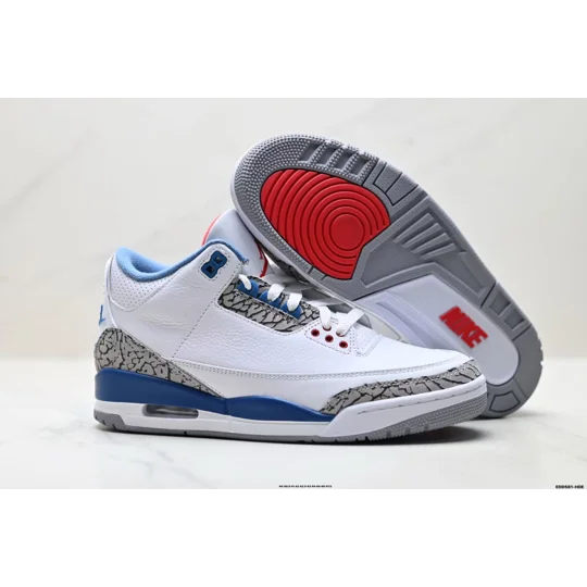 Size 13 - Air Jordan 3 Retro OG 2024 White/Blue/Graphics