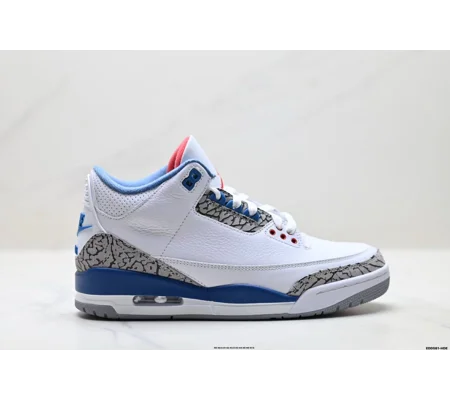 Size 13 - Air Jordan 3 Retro OG 2024 White/Blue/Graphics