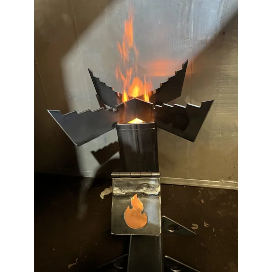 Rocket Stove with Accessories