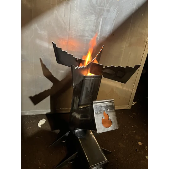 Rocket Stove with Accessories