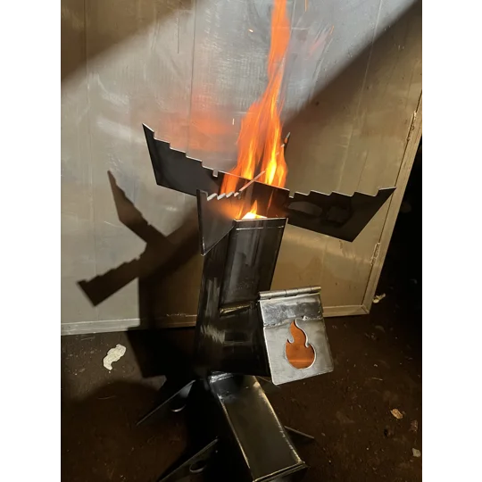 Rocket Stove with Accessories