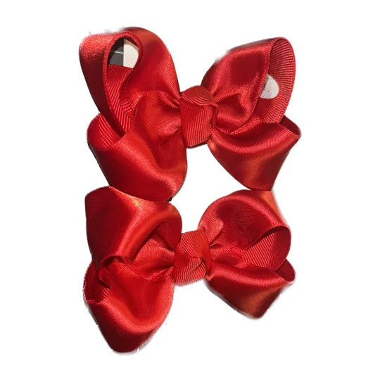 Red Satin Piggies