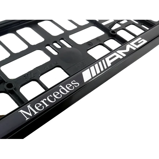 2x GeL Number plate holders for AMG car