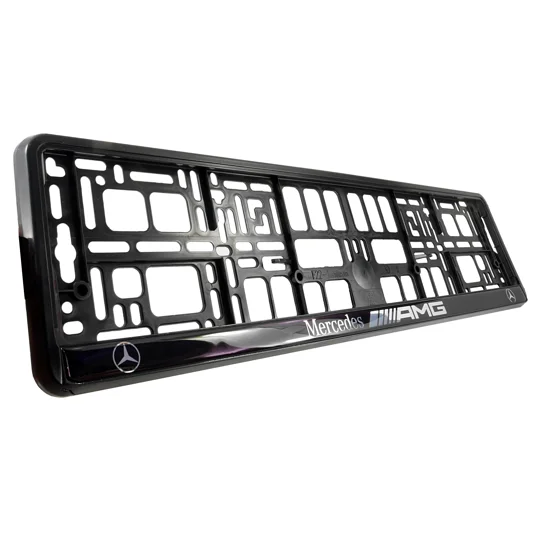 2x GeL Number plate holders for AMG car