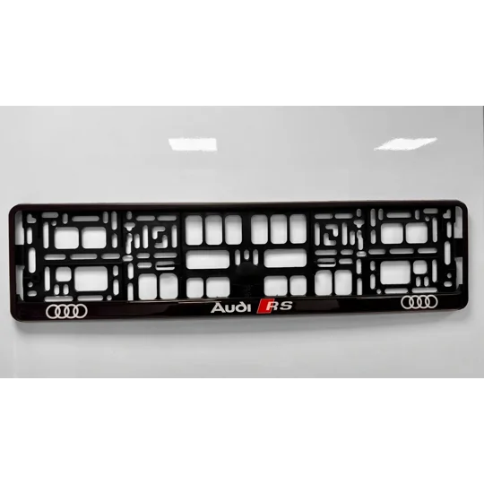 2x GeL Number plate holders for AUDI RS car