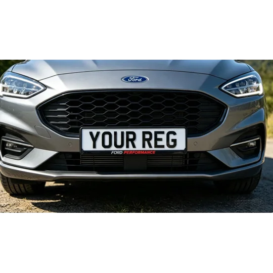 2x GeL Number plate holders for FORD PERFORMANCE car