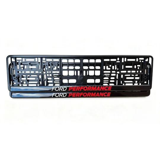 2x GeL Number plate holders for FORD PERFORMANCE car