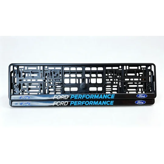 2x GeL Number plate holders for FORD PERFORMANCE car