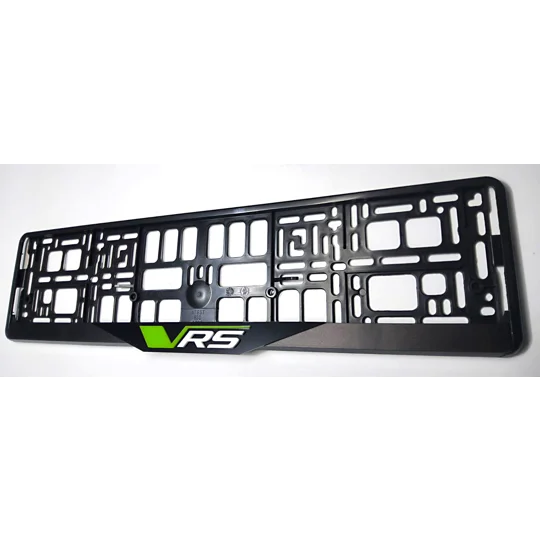 2x 4D Signature Number plate holders for VRS car