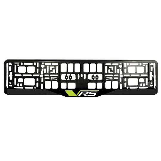 2x 4D Signature Number plate holders for VRS car