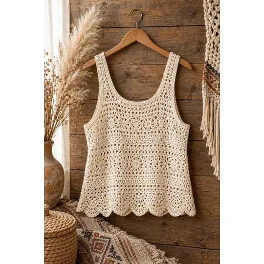 Canyon Crochet Tank