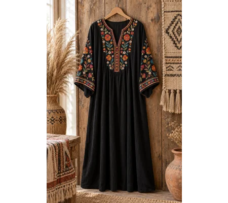 Mesa Embroidered Caftan