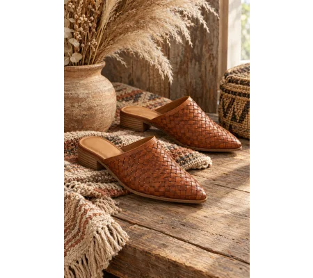 Nomad Woven Mules