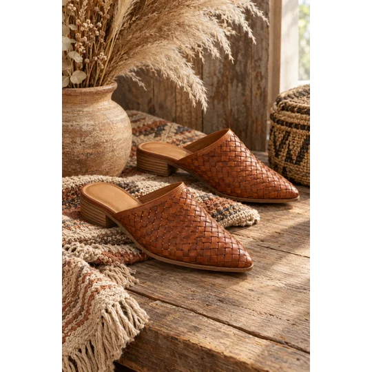 Nomad Woven Mules