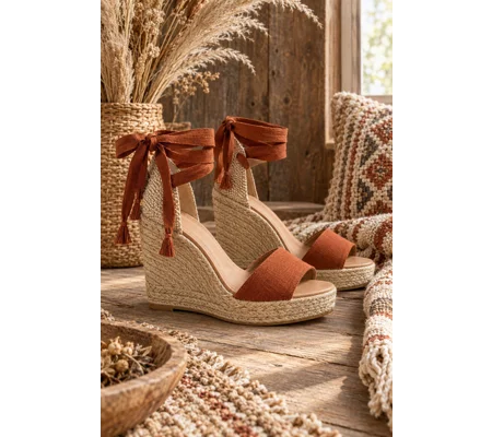 Sunset Espadrille Wedges