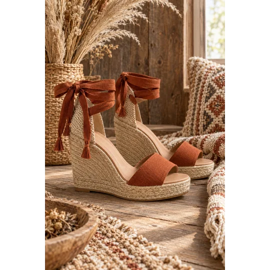 Sunset Espadrille Wedges