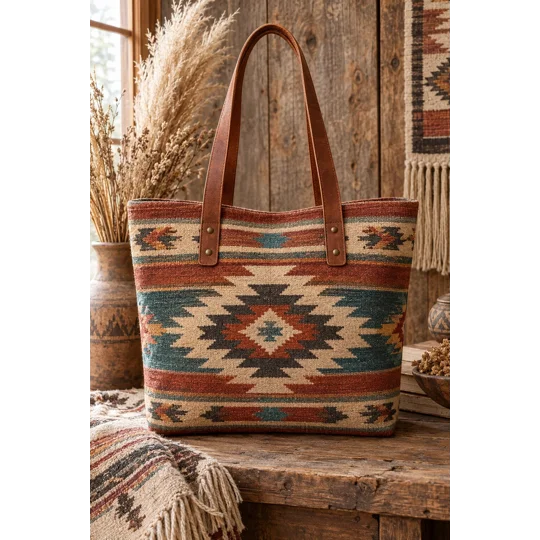 Saddle Blanket Tote