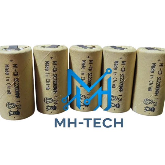 Batteries Rechargeables Ni-CD SC2200mAh 1.2V