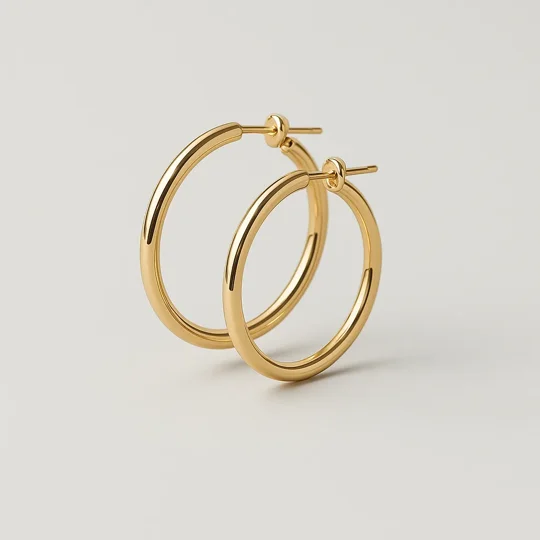 Gold Hoop Earrings