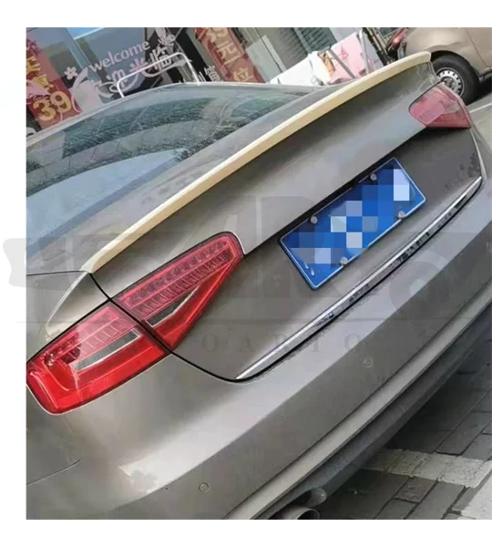 Audi A6 C7 Yrs 12-18 Fitted Boot Spoiler Gloss Black Finish