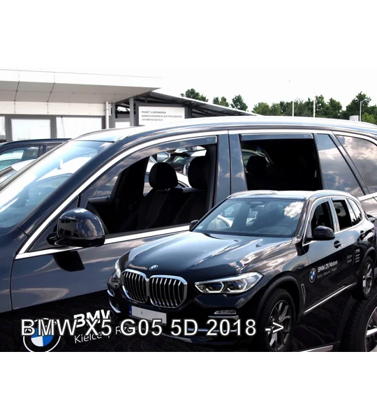 BMW X5 G05 5D 2018-> New 4 Piece Heko Wind Deflectors