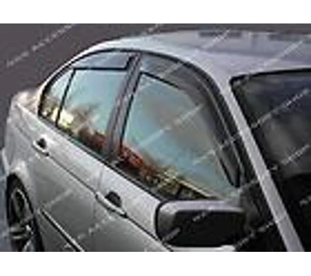 BMW 3 Series E46 4dr Saloon Yrs 98 - 04 Brand New Heko 4 Piece Wind Deflectors 11121