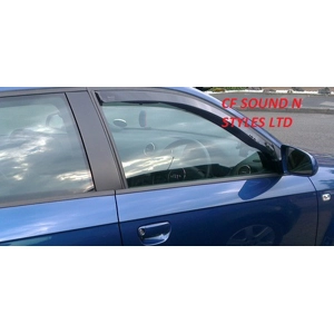 AUDI A3 3drs 8P 04 -11 on Brand New Heko Brand New 2 Piece Heko Wind Deflectors