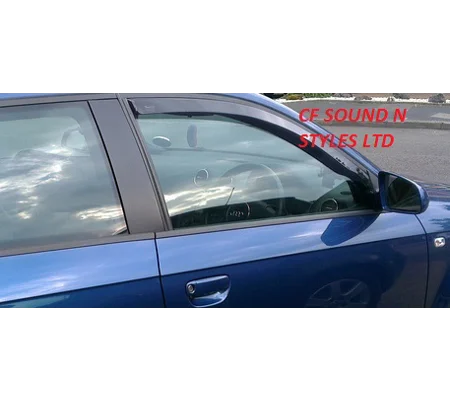 AUDI A3 3drs 8P 04 -11 on Brand New Heko Brand New 2 Piece Heko Wind Deflectors