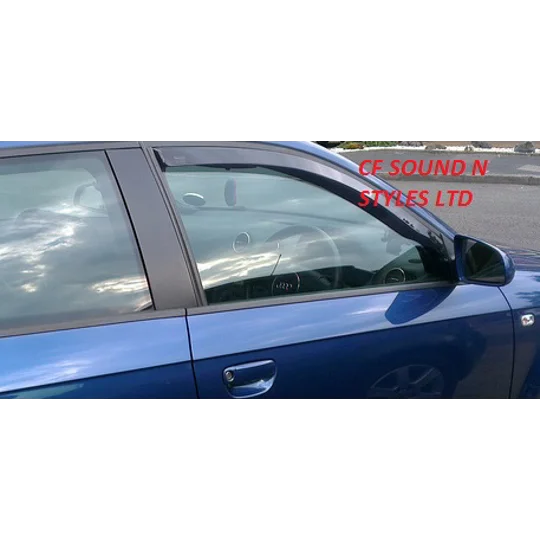 AUDI A3 3drs 8P 04 -11 on Brand New Heko Brand New 2 Piece Heko Wind Deflectors