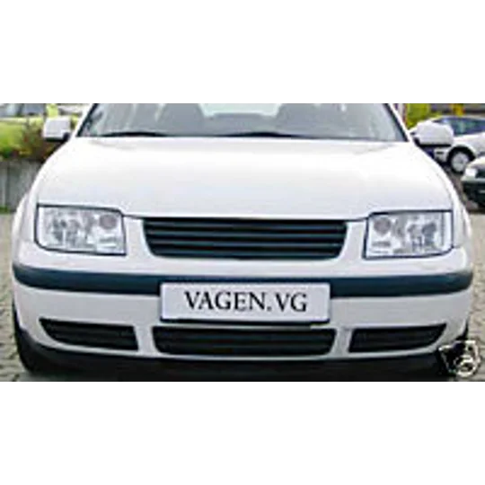 VW BORA YRS 99-04 , Badgeless Debadged Black Grill NEW