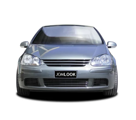 VW GOLF MK 5 V YRS 05-09, Badgeless Debadged Black Grill NEW