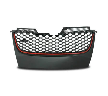 VW GOLF MK 5 V GTI YRS 05-09, Badgeless Honeycomb Debadged Black Grill NEW