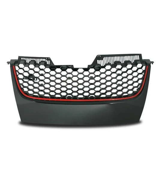 VW GOLF MK 5 V GTI YRS 05-09, Badgeless Honeycomb Debadged Black Grill NEW