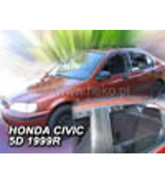 Honda Civic EK Saloon Yrs 95-01 4DR Brand New Heko 4 Piece Wind Deflectors 17109