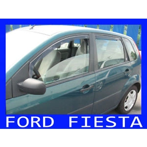 Ford Fiesta MK 6 4DR 02-09 Brand New Heko 4 Piece Wind Deflectors