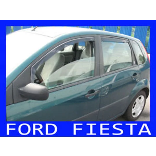 Ford Fiesta MK 6 4DR 02-09 Brand New Heko 4 Piece Wind Deflectors