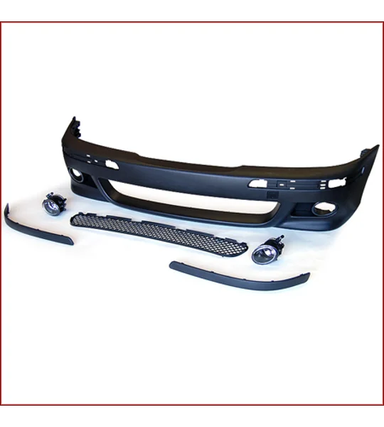 BMW E39 5 Series Yrs 96 - 03 Msport Front Bumper Style Plastic with FOGLIGHTs