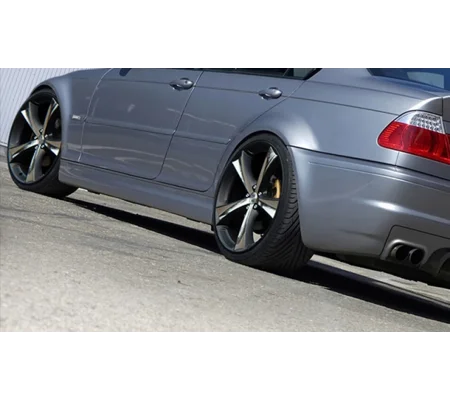 BMW E46 Saloon 3 Series Yrs 98-04 Sideskirts Pair M Style Plastic