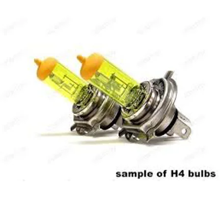 H4 JDM Yellow Headlight high/low Bulbs