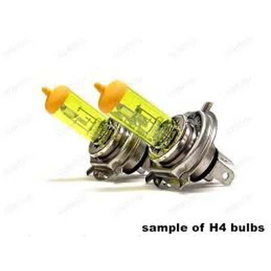 H4 JDM Yellow Headlight high/low Bulbs