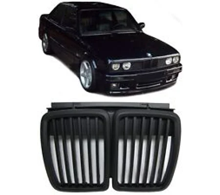 BMW E30 Saloon & Coupe Yrs 84-91 Black Kidney Grills