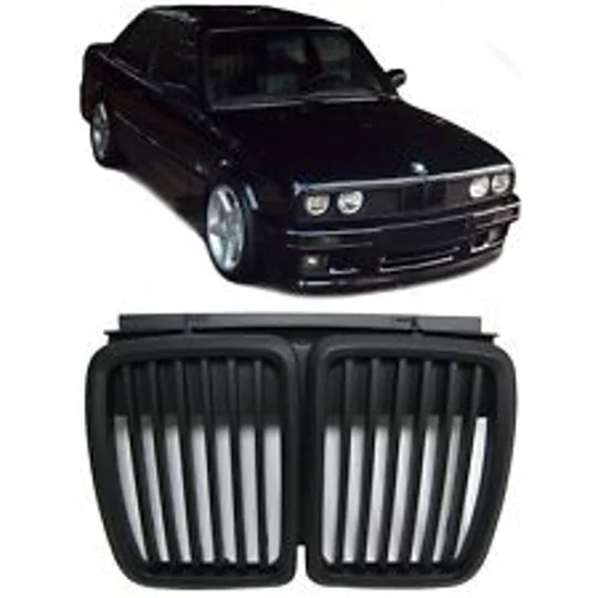 BMW E30 Saloon & Coupe Yrs 84-91 Black Kidney Grills