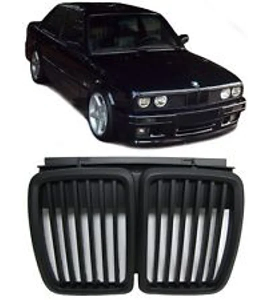 BMW E30 Saloon & Coupe Yrs 84-91 Black Kidney Grills