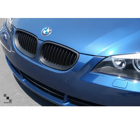 BMW E60 5 Series Yrs 03-09 Black Kidney Grills