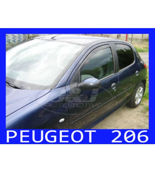 Peugeot 206 Yrs 98-05 3drs Brand New Heko 2 Piece Wind Deflectors
