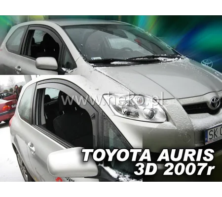 Toyota Auris 3drs Yrs 07-12 E150 Brand New Heko 2 Piece Wind Deflectors 29398