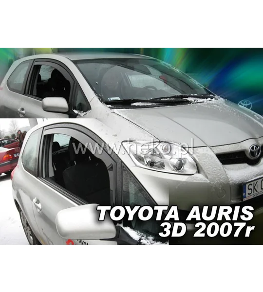 Toyota Auris 3drs Yrs 07-12 E150 Brand New Heko 2 Piece Wind Deflectors 29398