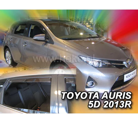 Toyota Auris 5drs Yrs 13-on E180 Brand New Heko 4 Piece Wind Deflectors 29629